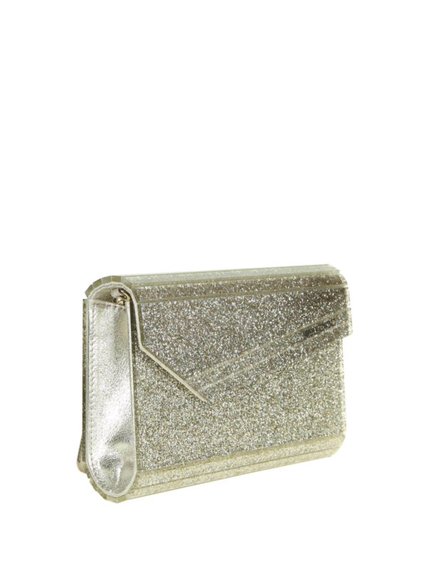 Clutches Jimmy Choo - Candy champagne clutch - CANDYGACCHAMPAGNE