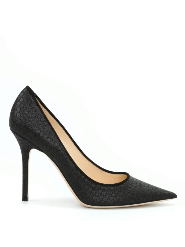 Abel glitter leather pumps 