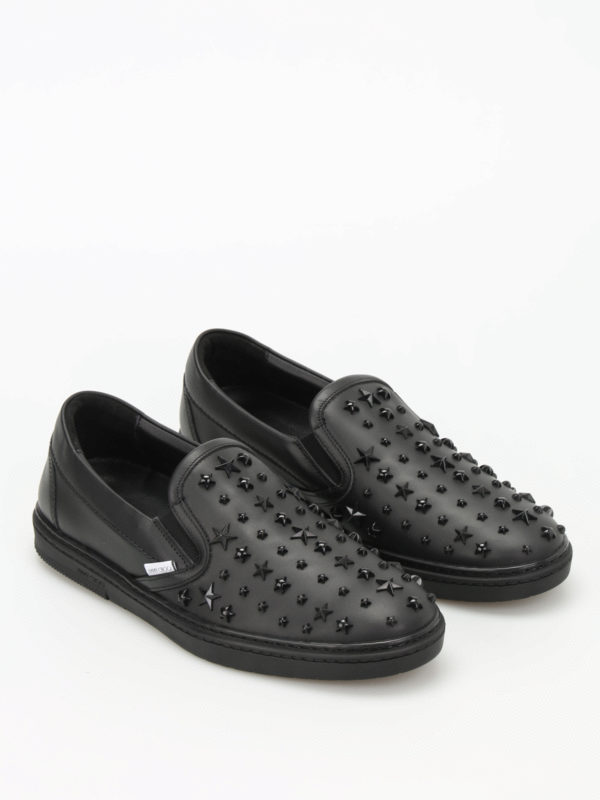 jimmy choo slip ons