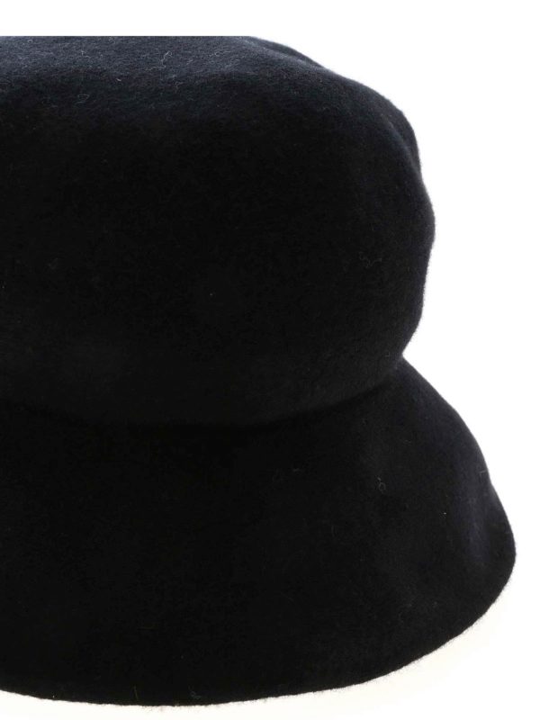 Merino wool, silk and cashmere hat 