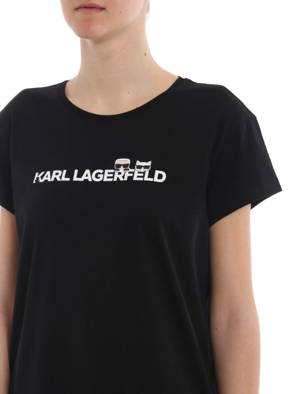T-shirts Karl Lagerfeld - Ikonik black 