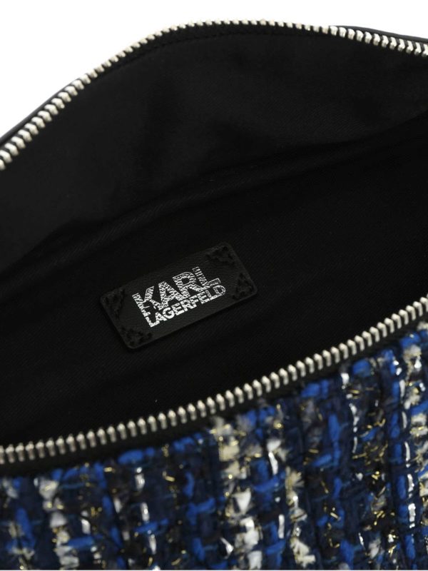 karl lagerfeld tweed bag