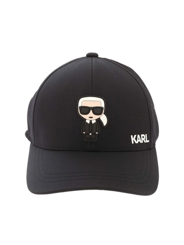 Hats & caps Karl Lagerfeld 21 Rue StGuillaume cap in black