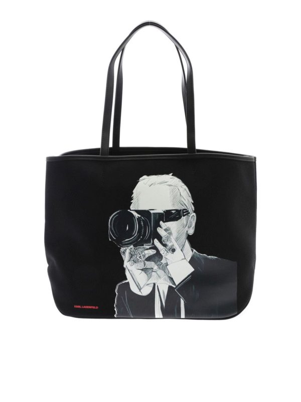 Totes bags Karl Lagerfeld - Tote Karl Legend Photographer bag ...