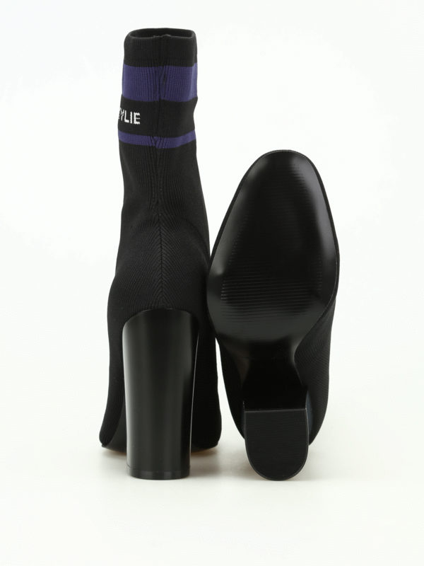 stretch sock ankle boots