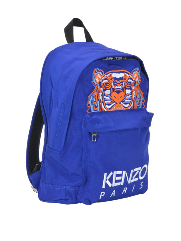 kenzo large tiger canvas backpack