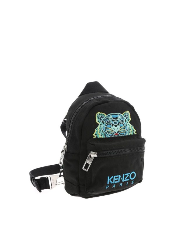 Kenzo - Tiger mini backpack in black - backpacks - 5SF301F2099D