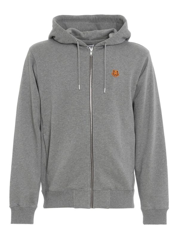 سویشرت Kenzo - Tiger zipped hoodie 