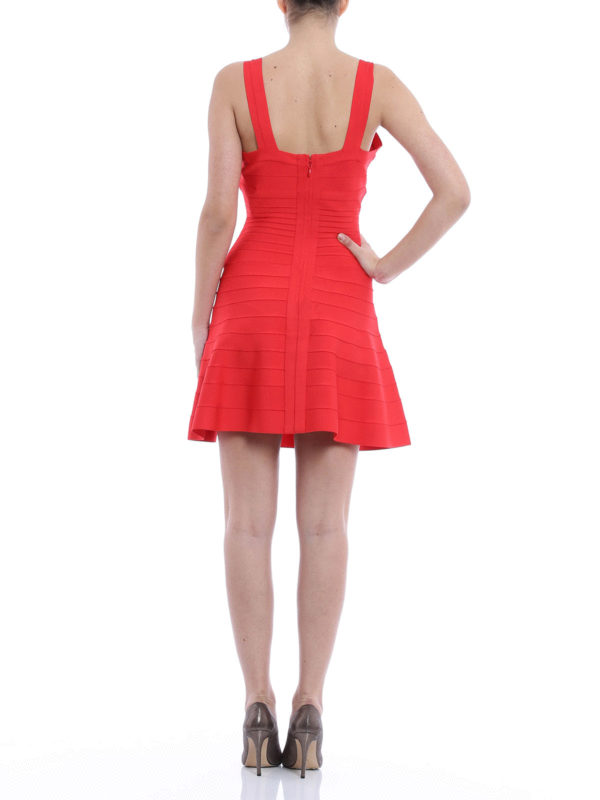 Herve Leger Cocktailkleid Rot Cocktailkleider Hru69a916s5314