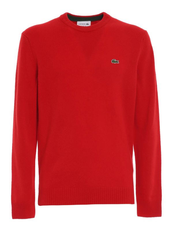 lacoste jumper wool