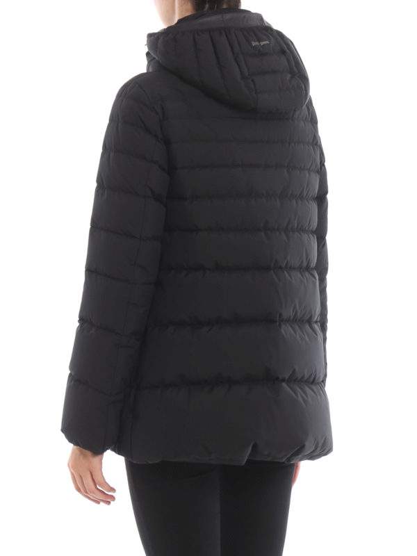 herno windstopper hooded down jacket