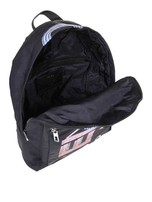 large kenzo logo backpack