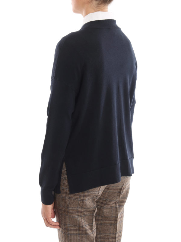 Mara - Laziale silk and wool sweater 