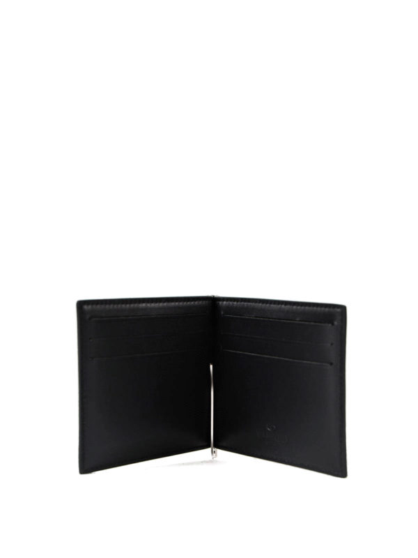 valentino money clip wallet