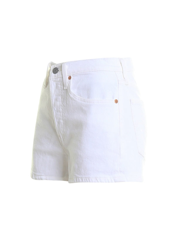 levis stretch jean shorts