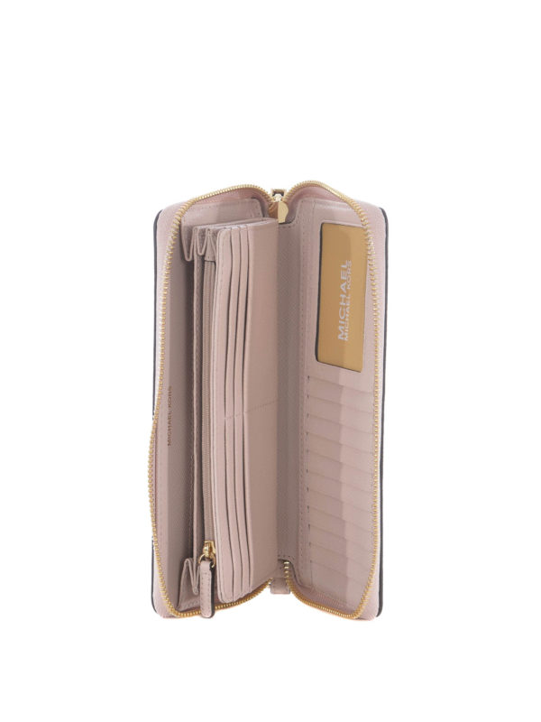 michael kors pink saffiano wallet