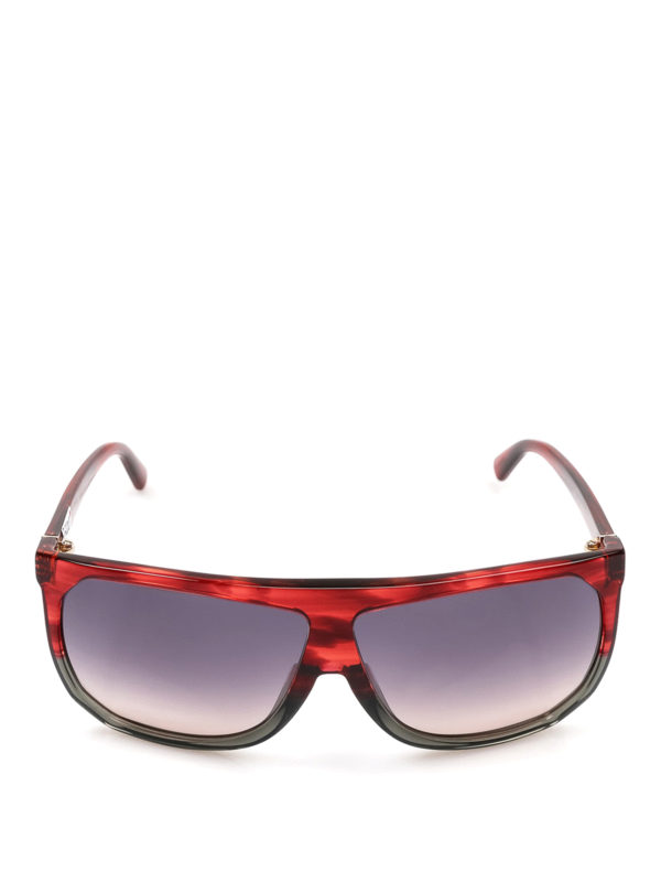 Loewe - Filipa geometric two-tone sunglasses - sunglasses - LW40001I68B