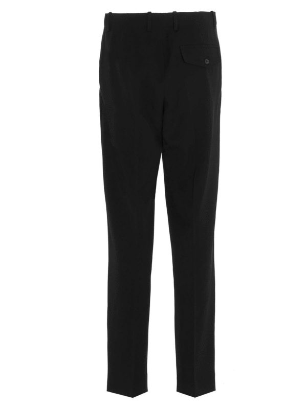 Tailored & Formal trousers Loewe - Ironed crease pants in black ...