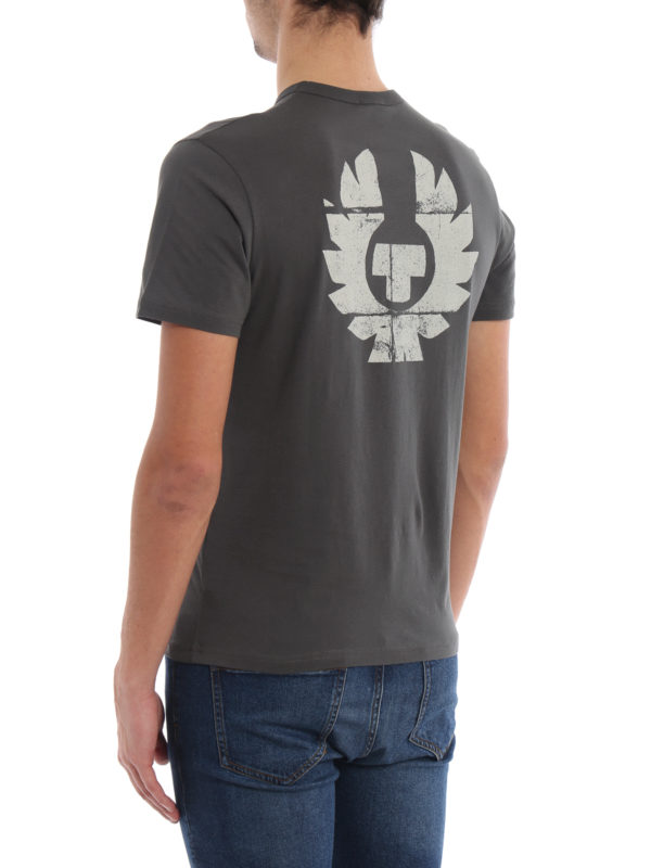 belstaff patch logo t shirt