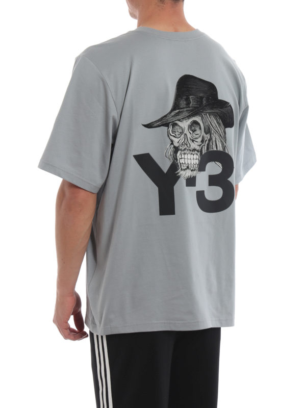 y3 skull tee