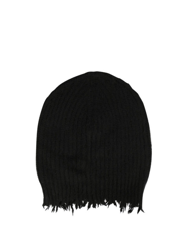 distressed beanie