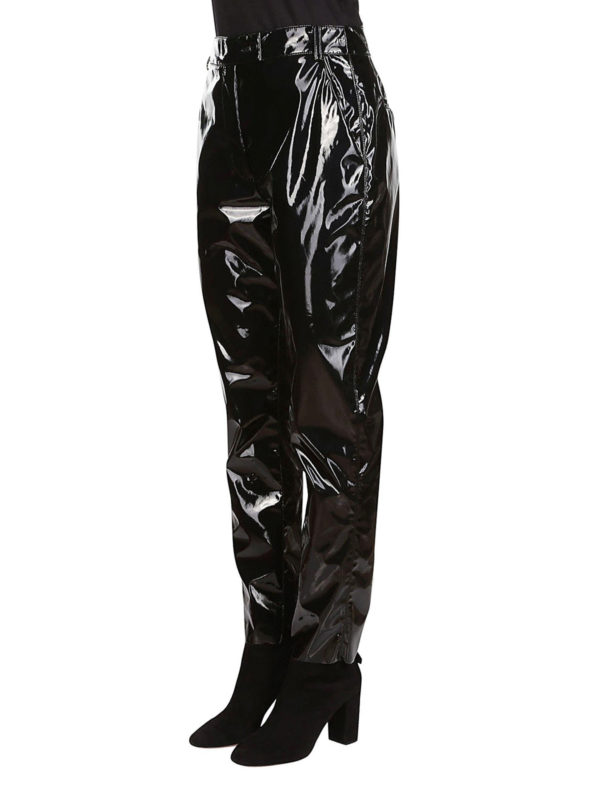 کژوال M.S.G.M. - Patent trousers 
