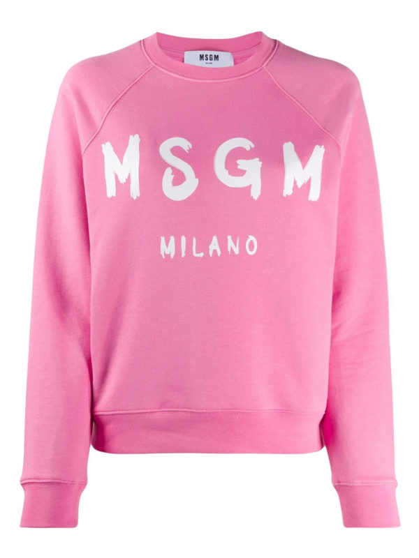 msgm felpa sweatshirt
