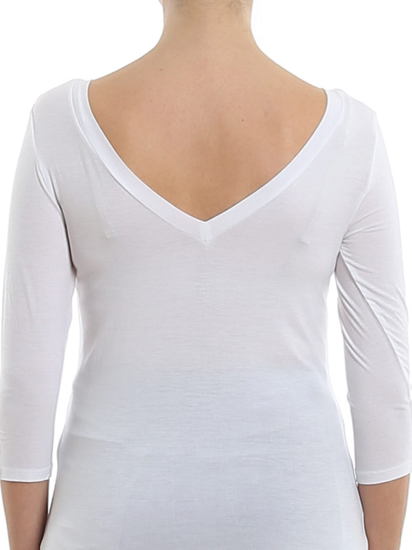 big w white long sleeve shirt