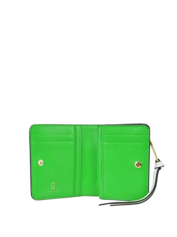 marc jacobs green wallet