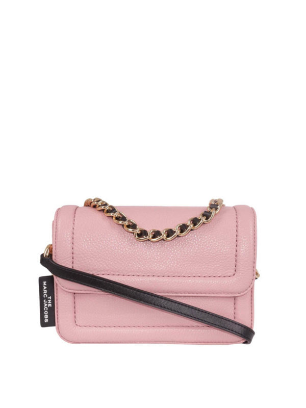 marc jacobs mini cushion leather shoulder bag