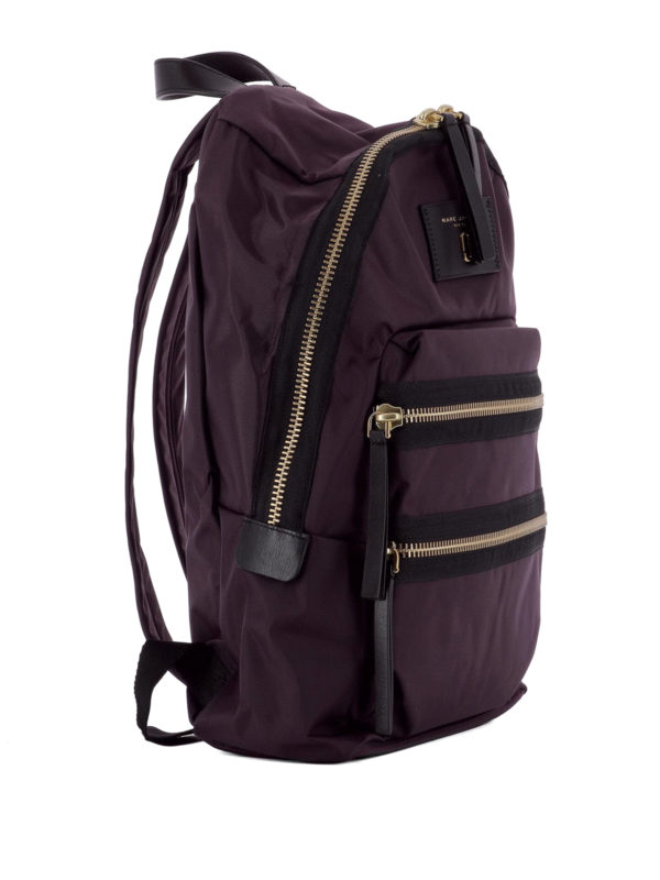 multi zip backpack