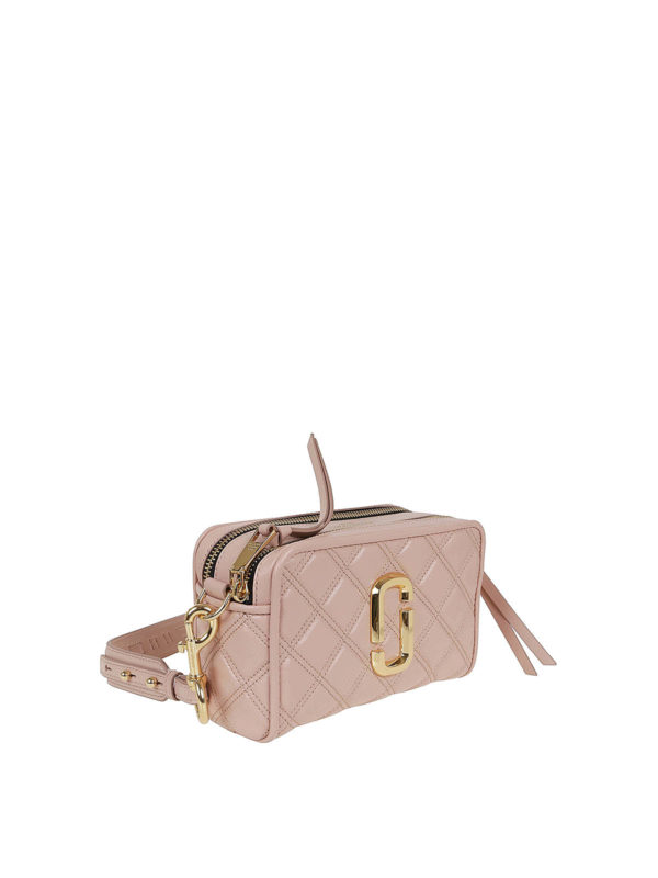 the softshot 21 quilted leather crossbody bag