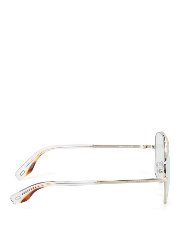 marc jacobs gold frame glasses