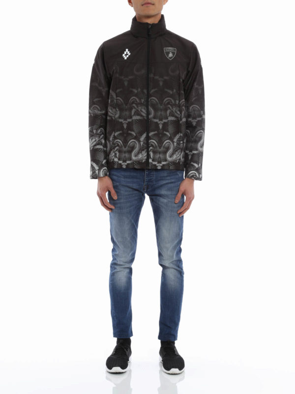marcelo burlon snake jacket