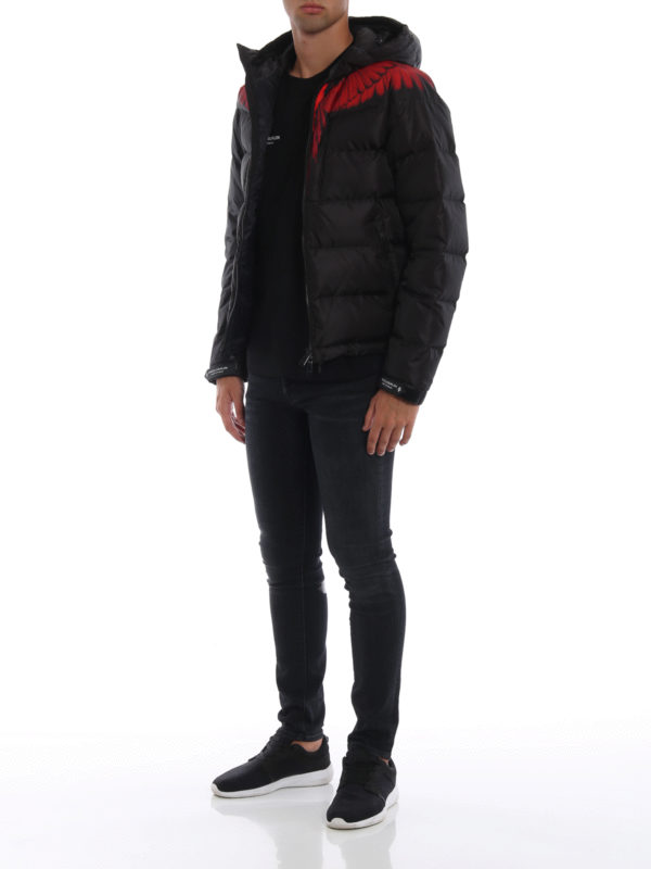 marcelo burlon wings down jacket