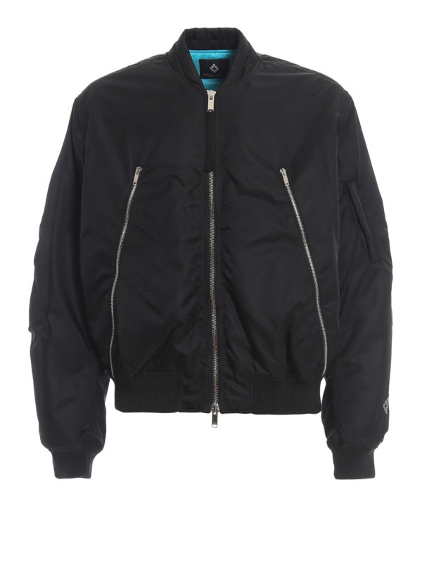 Marcelo Burlon - Ghost House puffer bomber jacket - padded jackets ...