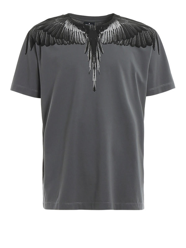 Marcelo Burlon: t-shirts - Black Wings T-shirt