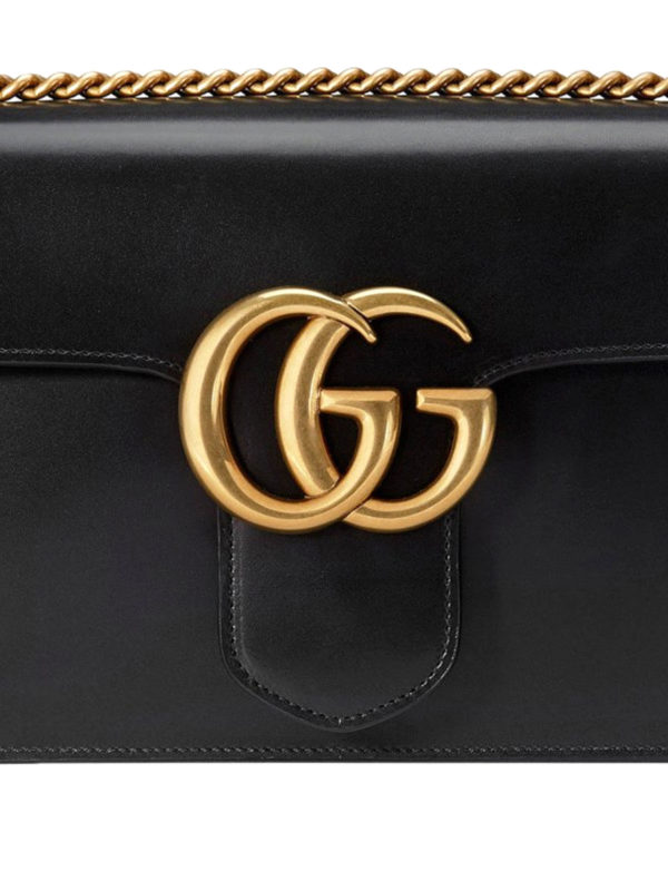 gucci marmont smooth leather bag