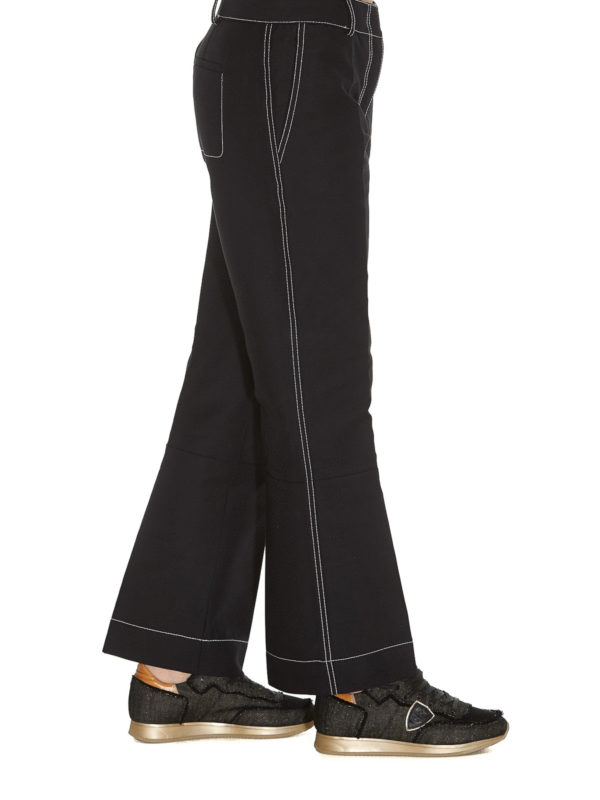 Marni: flared jeans online - Denim faded jeans