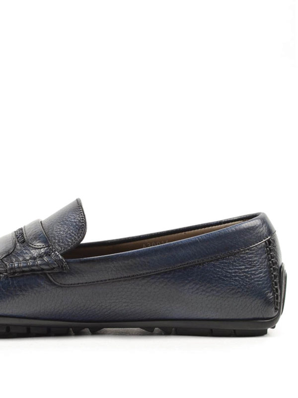 black snakeskin loafers mens