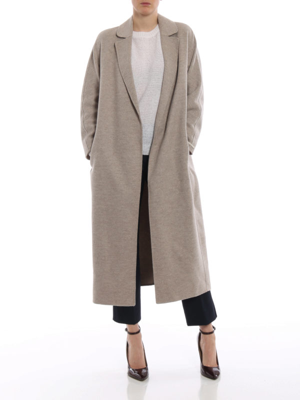 Knee length coats Max Mara - Giungla wool and angora coat - 90160689000031
