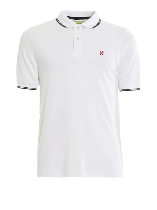 Polo shirts Mc2 Saint Barth - Beverly Hills white polo - BEVERLYHILLS01