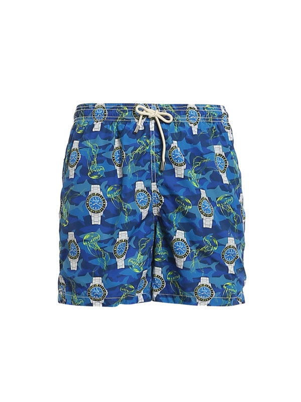 Mc2 Saint Barth Costeau recycled fabric swim shorts Swim shorts