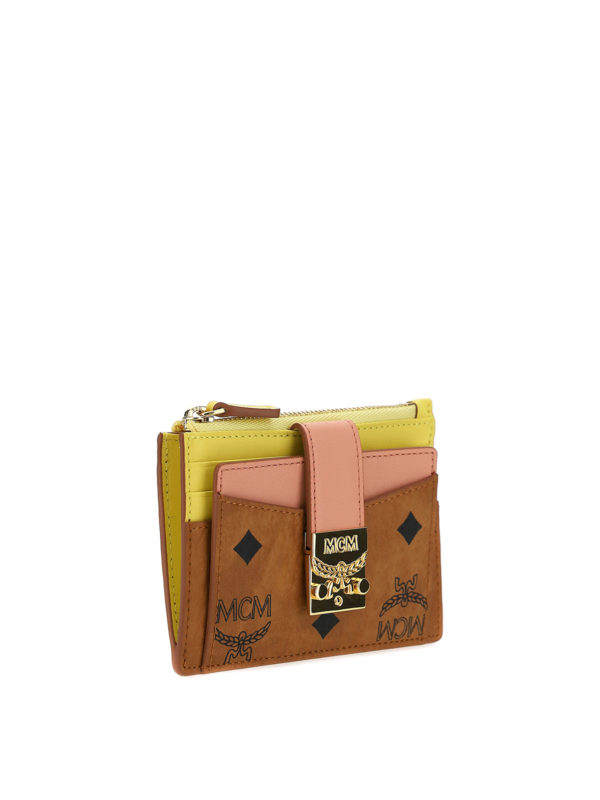 mcm wallet card holder