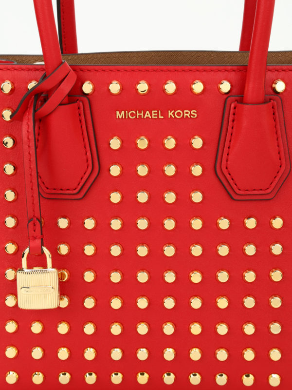 michael kors mercer studded bag