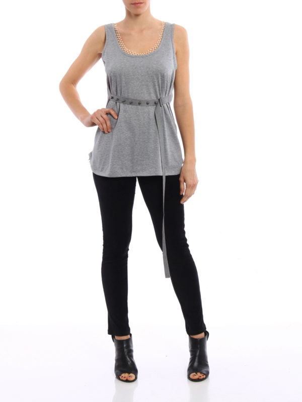 Belted tank top Clearance