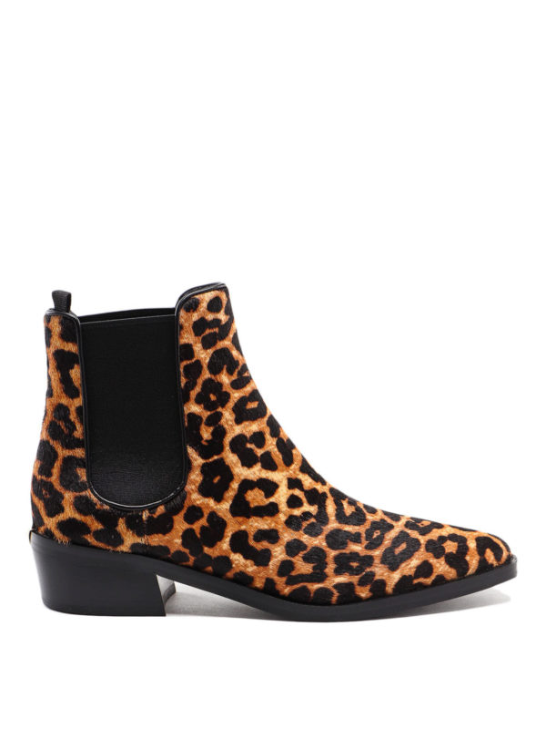 Ankle boots Michael Kors - Lottie animal print booties - 40F9LTME5H226