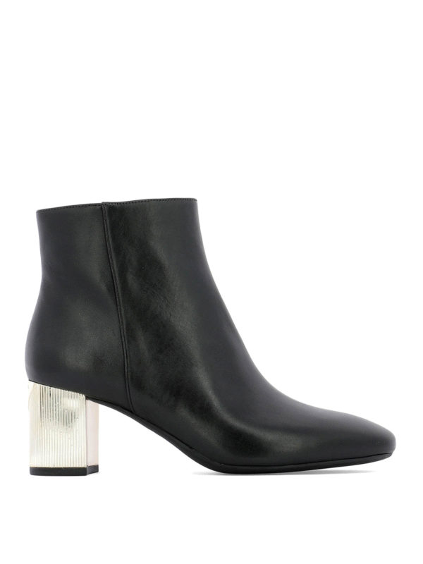 michael kors paloma leather bootie