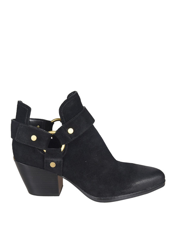 pamela suede ankle boot