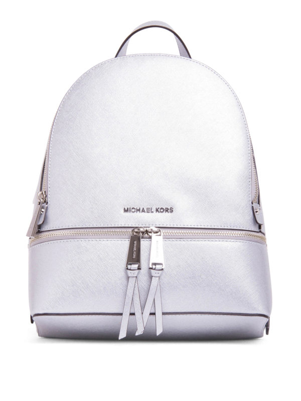 michael kors metallic backpack